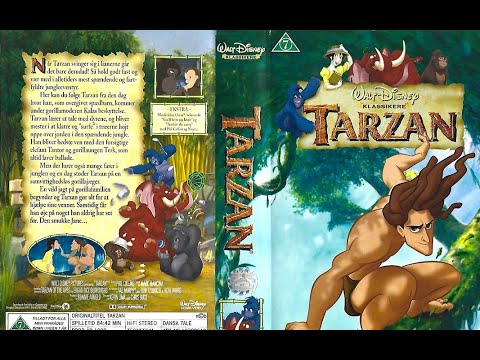 Opening To Disney's Tarzan VHS  - Norwegian/Norsk