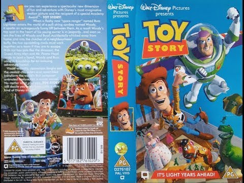 Opening To Disney's Toy story VHS - Norwegian/Norsk