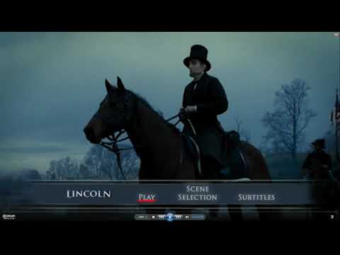 Opening to my 2013 Indian DVD of Lincoln 8/14/21
