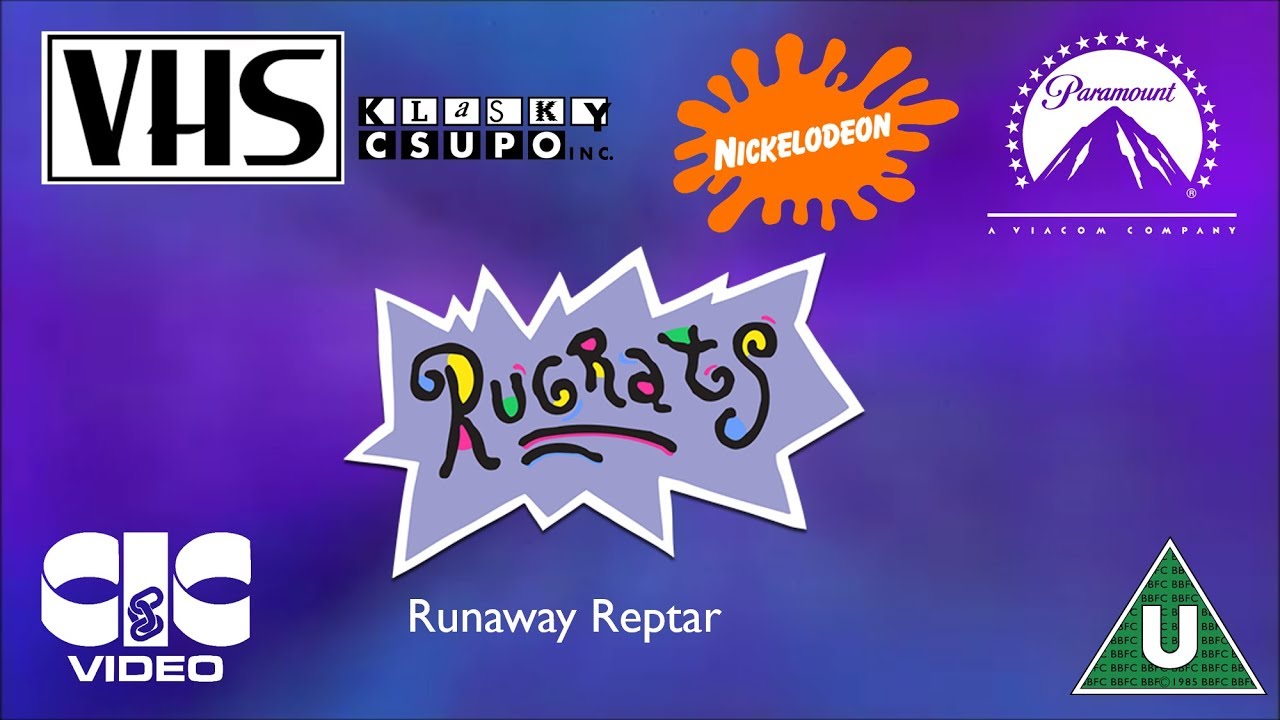 Opening to Rugrats: Runaway Reptar UK VHS (1999)