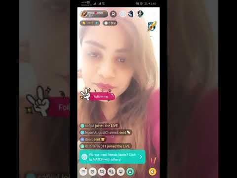 Opps that Jaw line 😆 . Wanna chit-chat ? Join her on Bigo Live