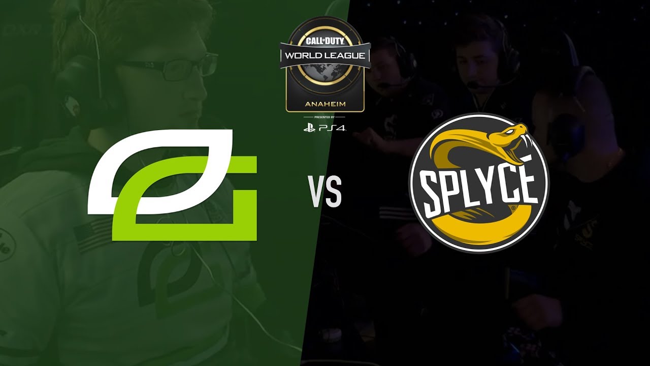 OpTic Gaming vs Splyce | CWL Anaheim 2018 | Day 1