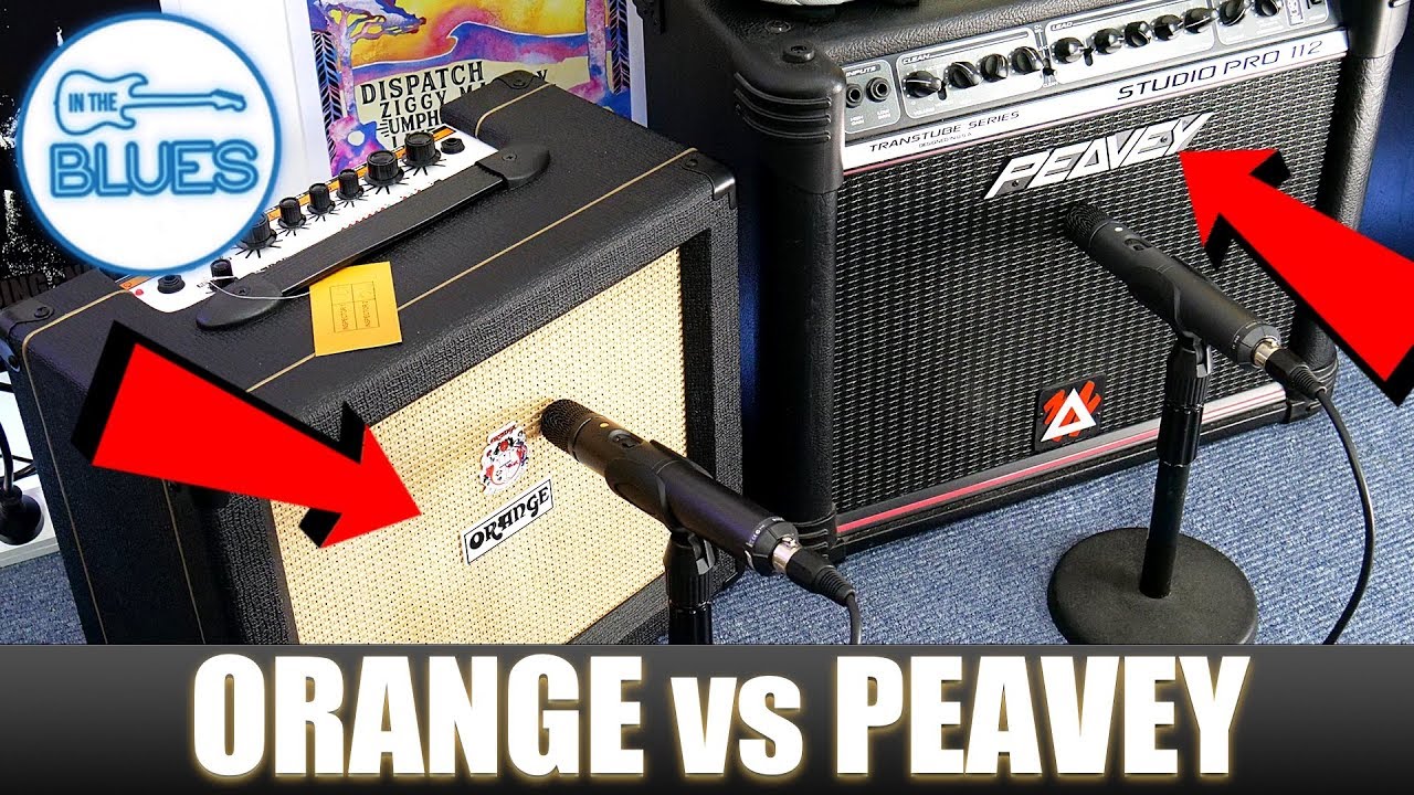 Orange Crush 35RT vs Peavey Studio Pro 112 Amplifier Shootout