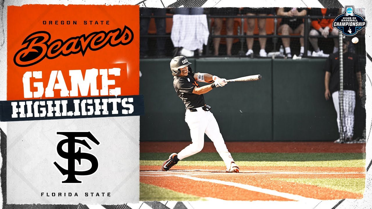 Oregon State Baseball Highlights: 6/6/25 vs. Florida State