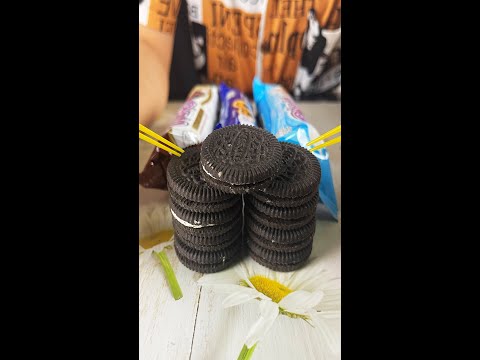 Oreo sound with cookies オレオサウンドとクッキー Relaxing VIDEO (#ASMR) 21 #