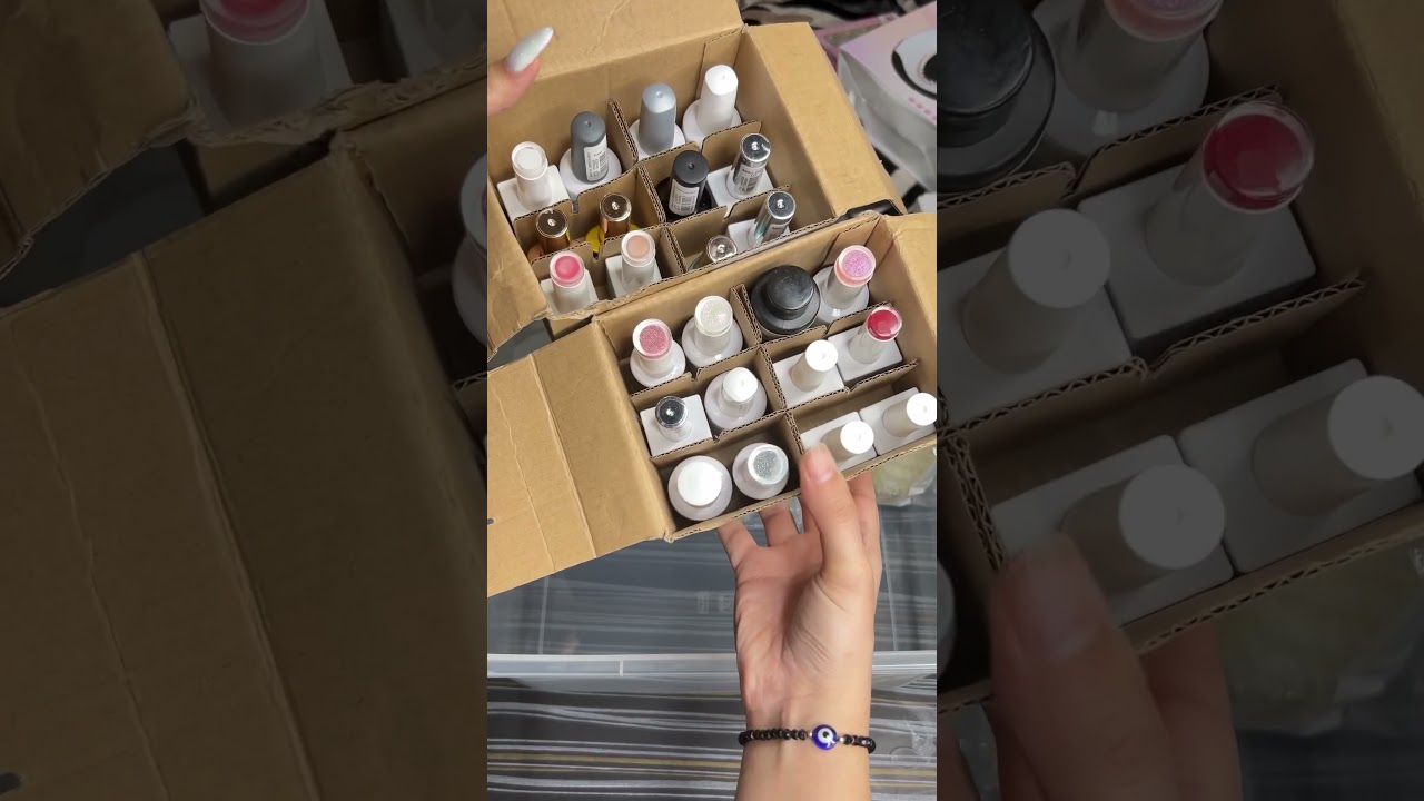 Organising my nail extension kit💅 #viralvideo #ytshorts #nailextensions #music