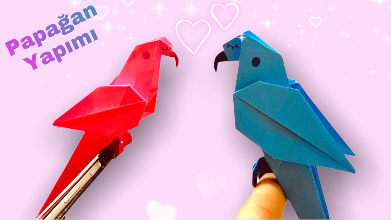 ORIGAMI Parrot | Paper Bird Making | ORIGAMI PARROT