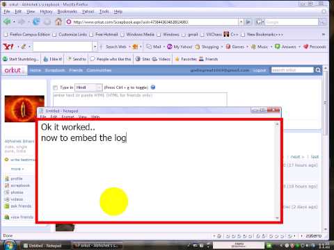 Orkut trick