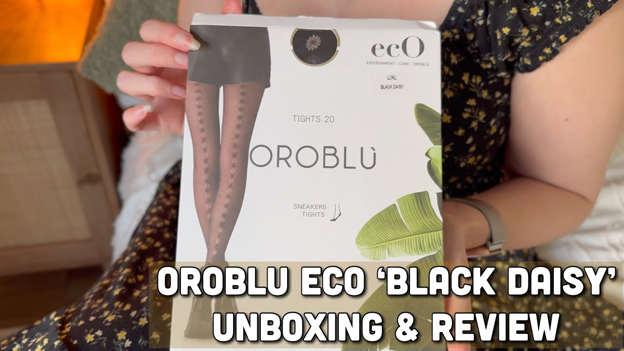 Oroblu Black ECO Tights | Hosiery Unboxing & Review