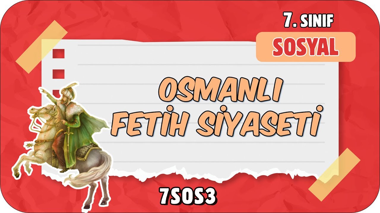 Osmanlı Fetih Siyaseti 📕 tonguçCUP 1.Sezon - 7SOS3 #2024