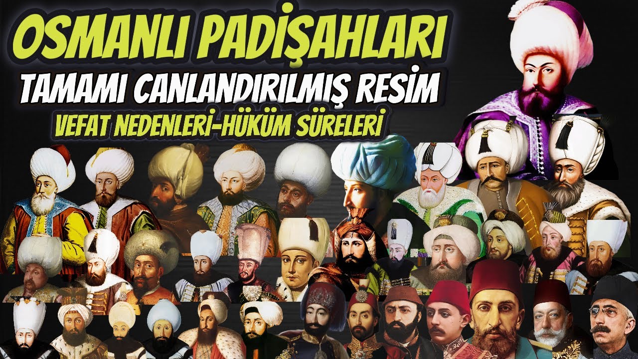 Osmanlı Padişahları Ölüm Nedenleri Hüküm Süreleri #turkish #tarih #ottoman #islamic #history #osman