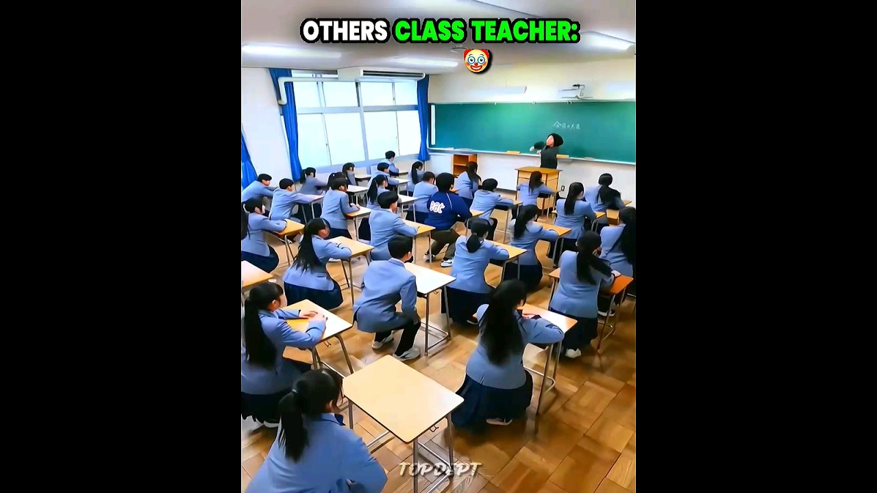 Others class teacher  vs. This teacher ☠️