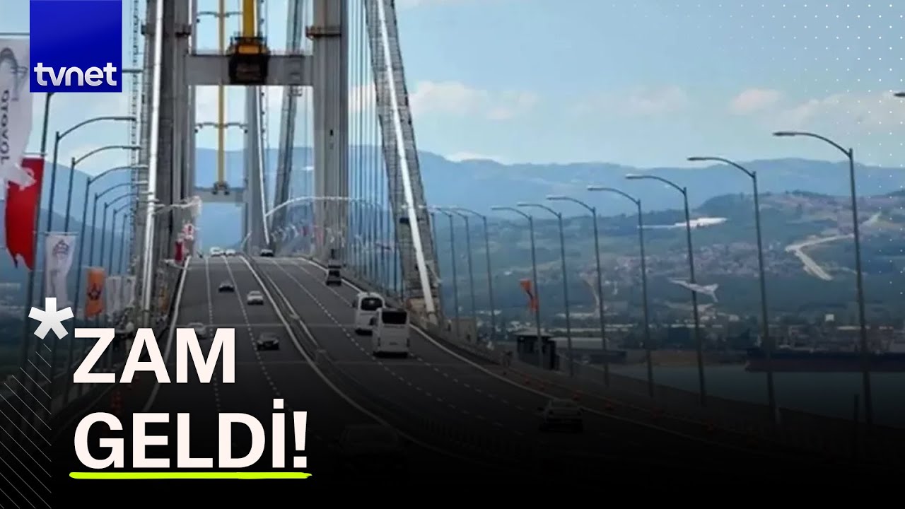 Otoyol ve köprü geçiş ücretleri belli oldu!