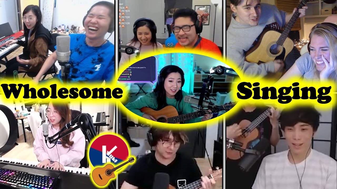 OTV & Friends wholesome SINGING moments COMPILATION |ft. Lily, fuslie, Wendy, Peter, Ludwig,Toast...