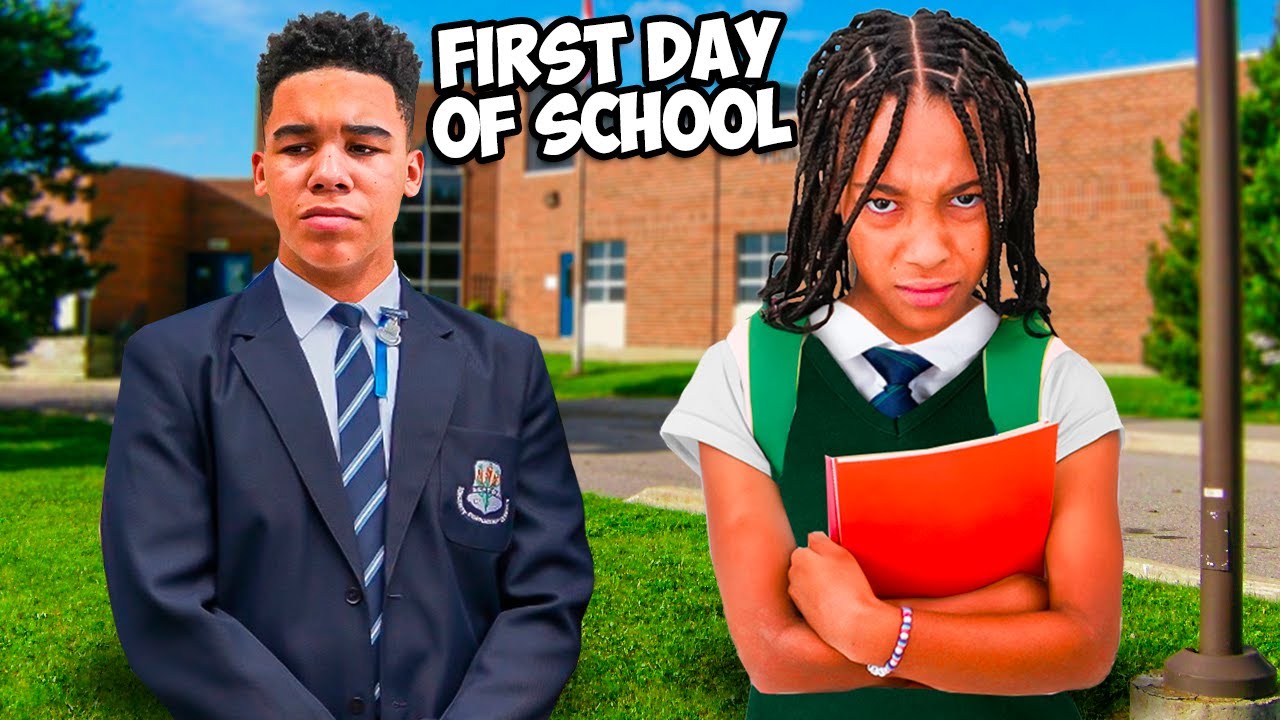 OUR KIDS FIRST DAY AT PRIVATE SCHOOL