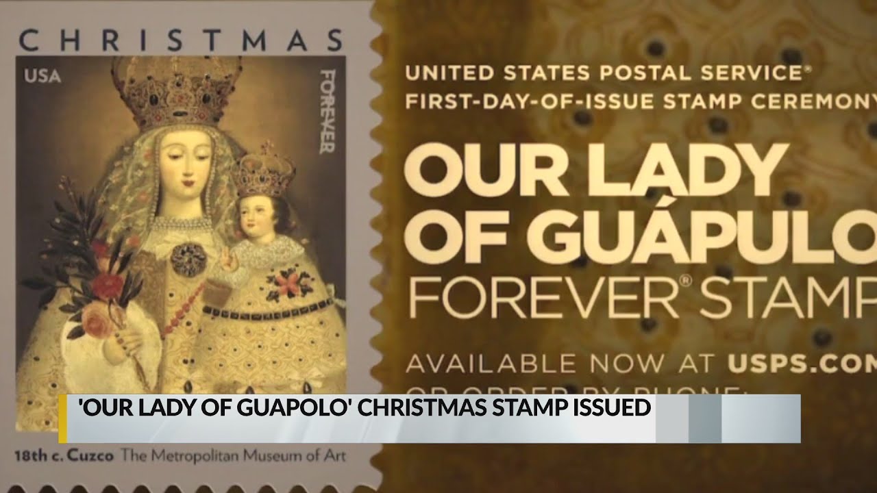 Our Lady of Guapulo Christmas stamp issued