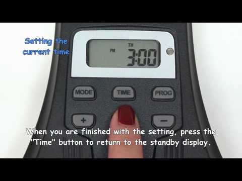 Outdoor Digital Timer - How to set up the programs