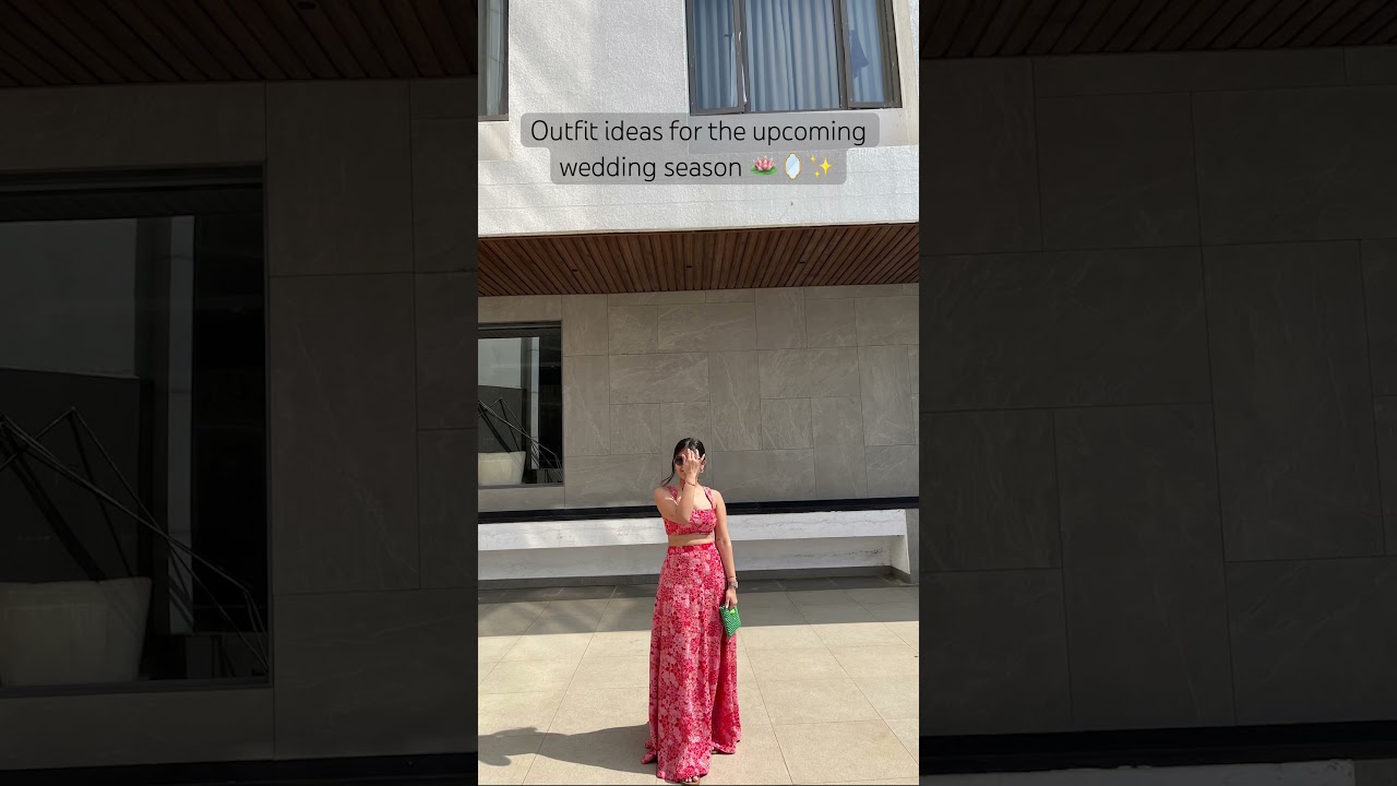 Outfit ideas for the upcoming wedding season part 1🪷🪞✨            #wedding #ootd #ethnicwear
