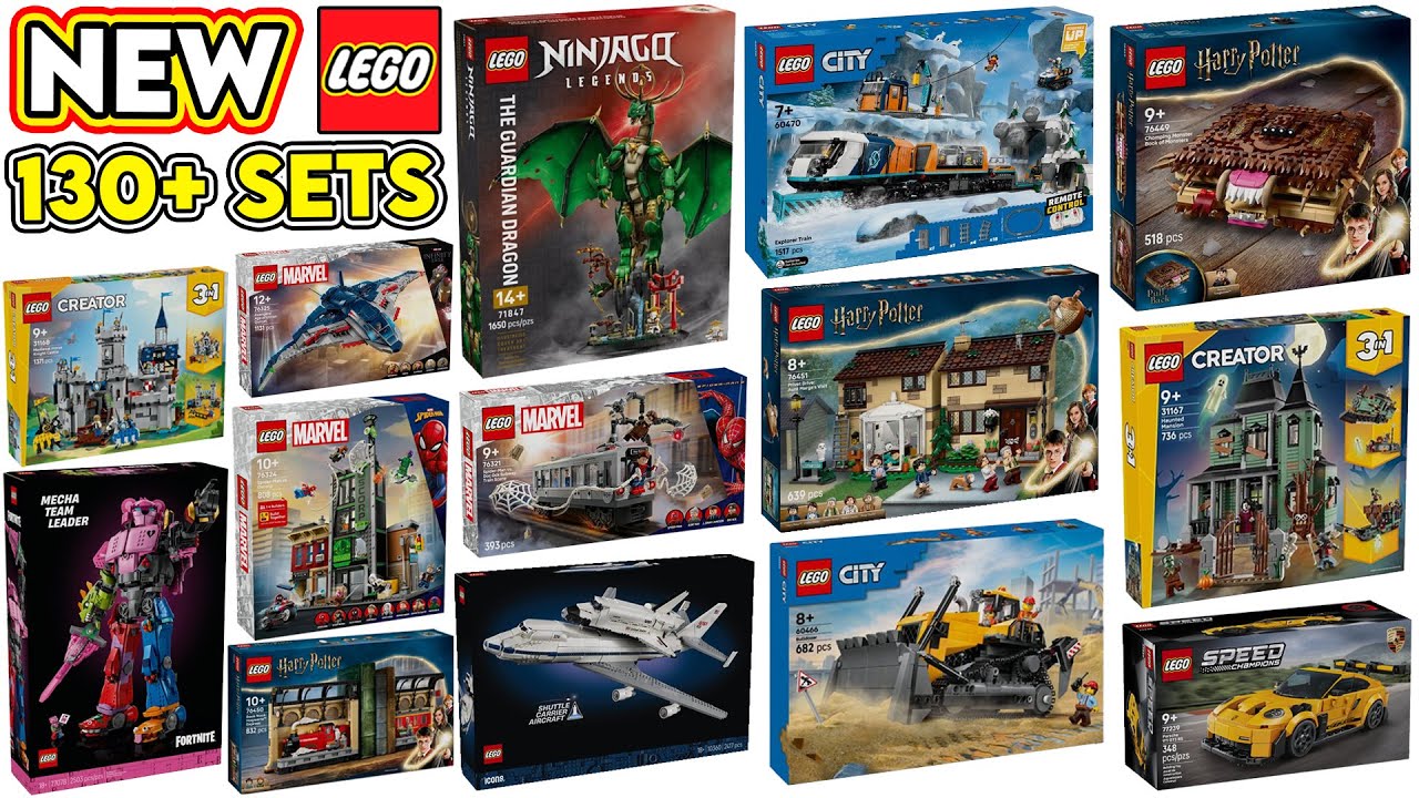 Over 130 NEW LEGO SETS! Summer 2025