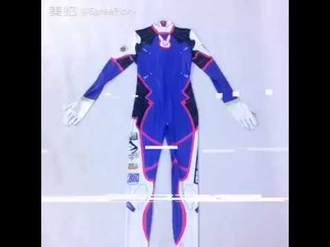 Overwatch D.Va Cosplay Costume SP167072