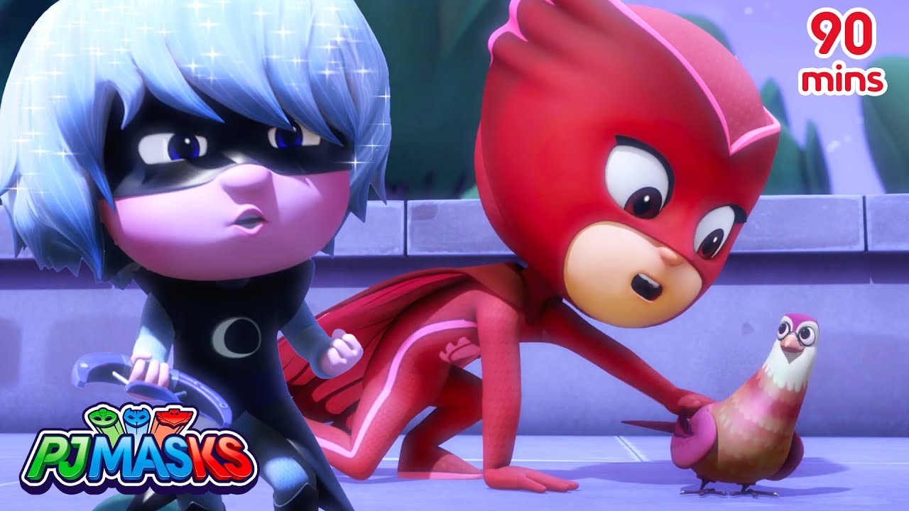 Owlette's new pet friend 🐓 | PJ Masks Full Episode |Cartoons for Kids | #superheroes #dinosaur