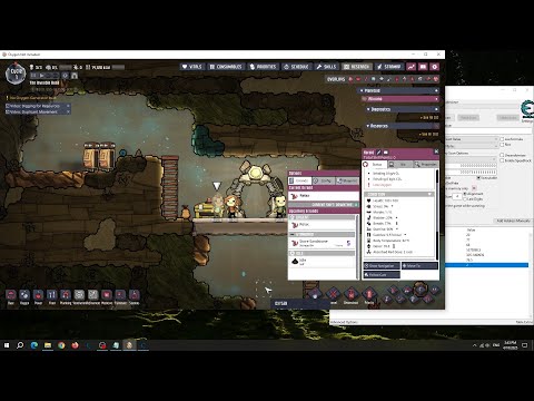 Oxygen Not Included - Cheat Duplicant Stat
