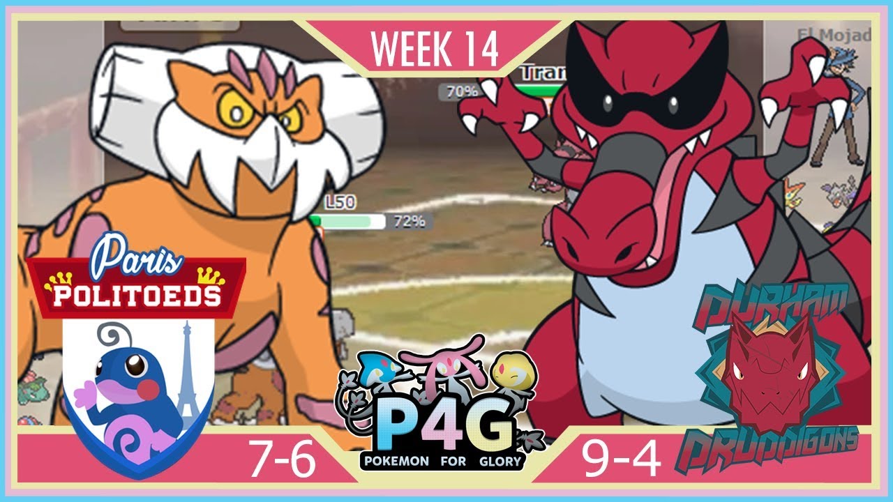 P4G S2 W14 MATCH Paris Politoeds (7-6) VS Durham Druddigon (9-4)