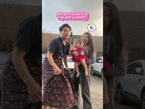 pacarku udah beranak 1 tapi belom sunat! #funnycomedy #funny #baby #comedy #sunat #minivlog #vlog