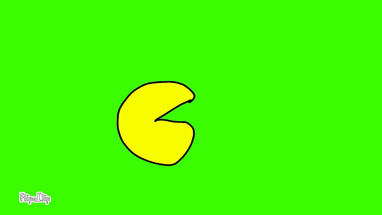 Pacman Green screen