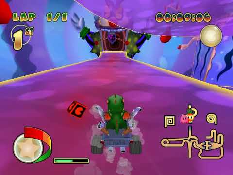 Pac-Man World Rally - Rally Cup (Nightmare - Fygar)