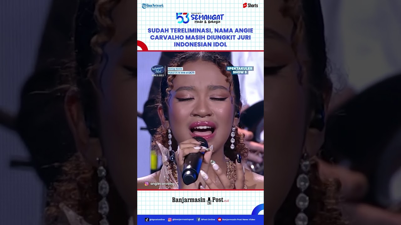 Padahal Sudah Tereliminasi, Nama Angie Carvalho Masih Diungkit Juri Indonesian Idol