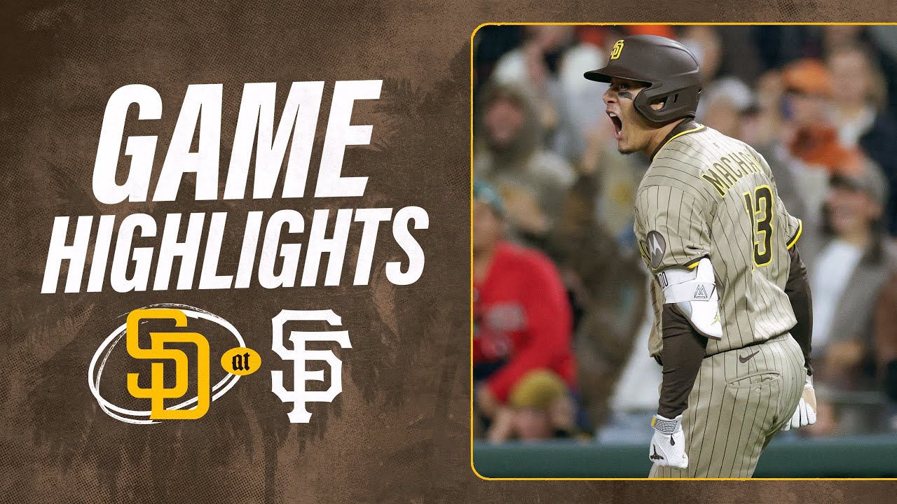 Padres vs. Giants Game Highlights (6/3/25) | MLB Highlights