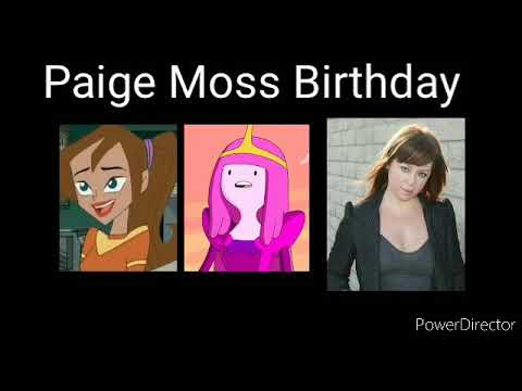 Paige Moss Birthday