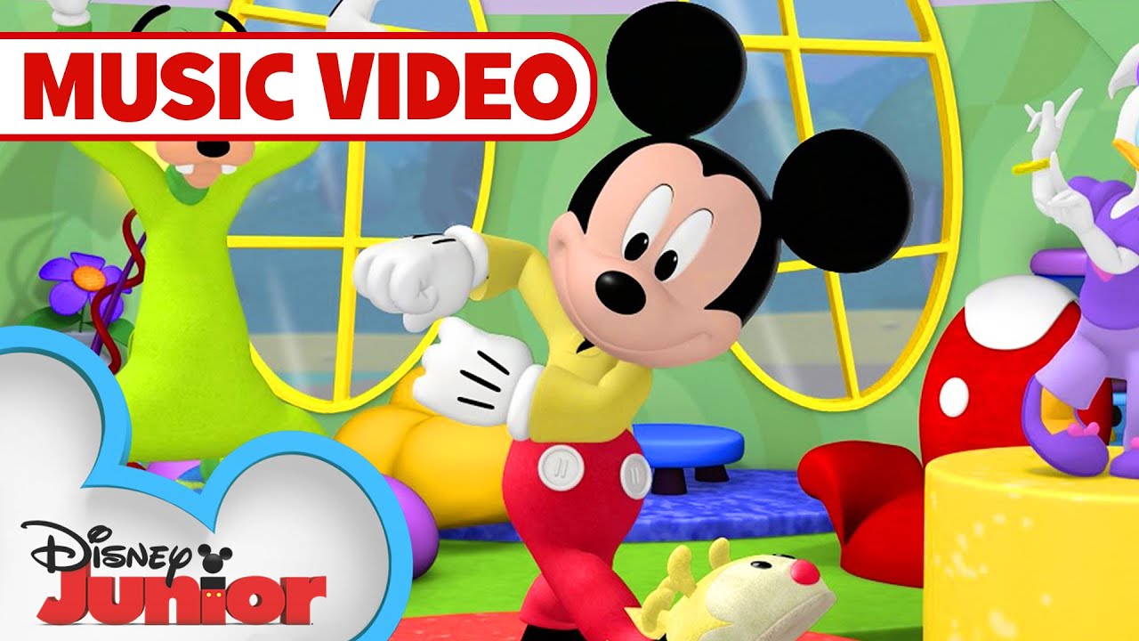 Pajama Hot Dog Dance | Mickey Mouse Clubhouse | @disneyjr