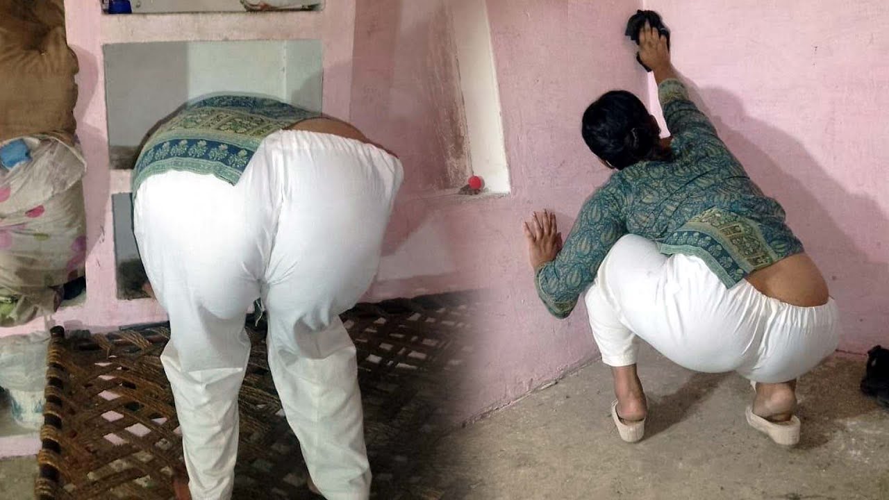 Pakistani Desi Housewife Cleaning Vlog _ Desi Aunty Hot Vlog _ Daily Routine _ Pak Family Vlog