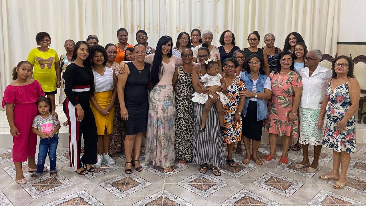 Palestra realizada na reunião de mulheres da Igreja Batista Maranata.