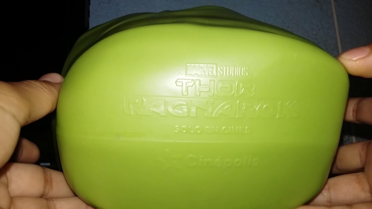 Palomera puño de hulk thor ragnarok cinepolis