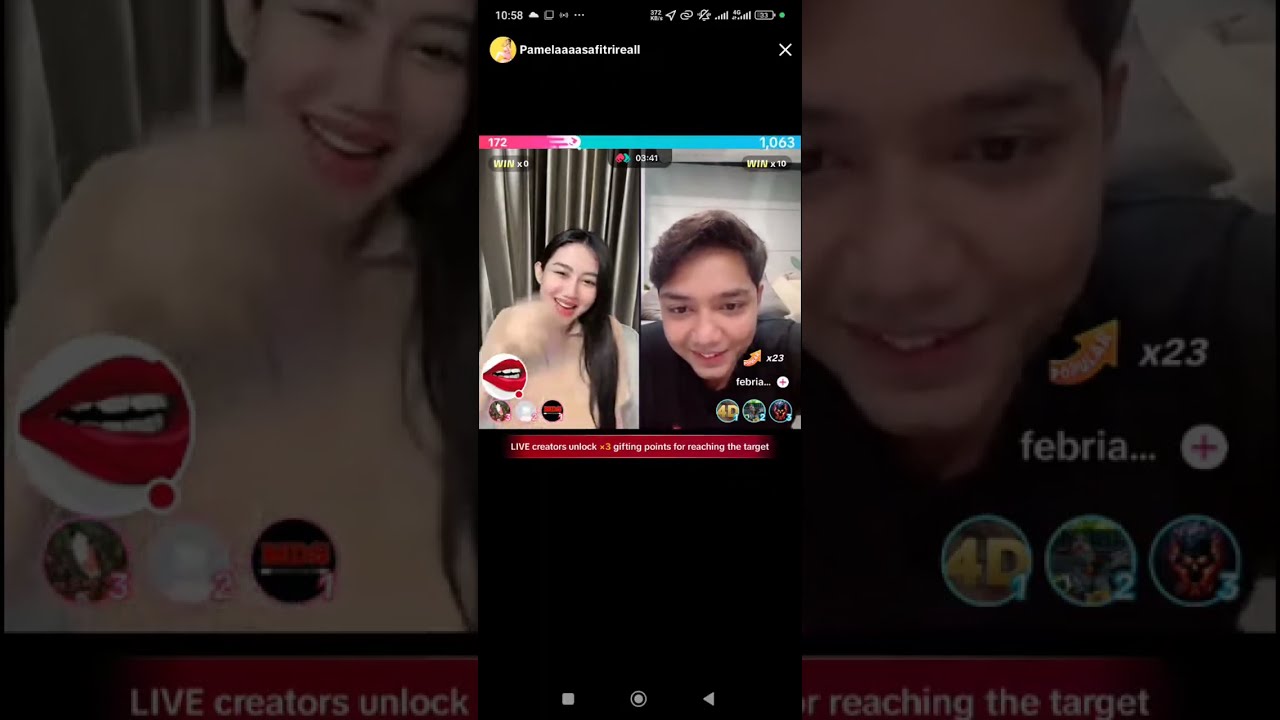 Pamela Safitri is live!