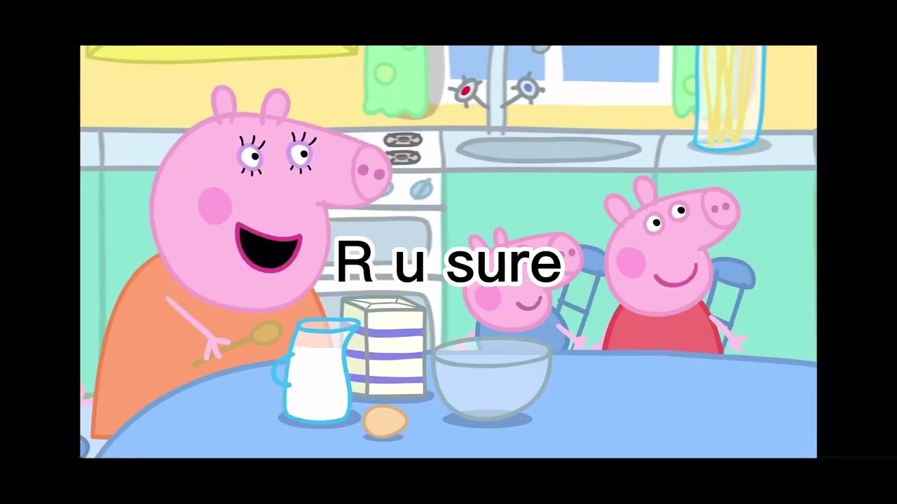 Pancakes-#ytp peppa pig