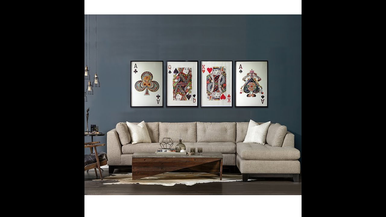 Paper Collage Wall Art Showroom View