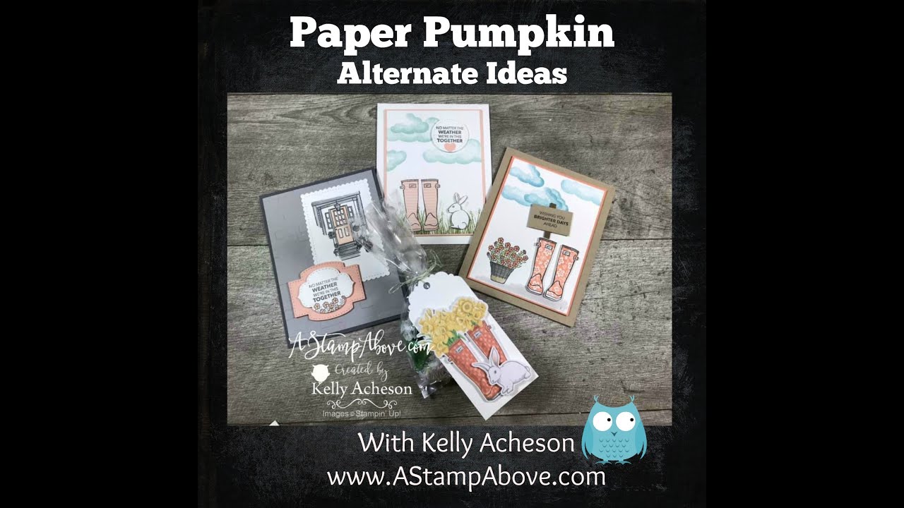 Paper Pumpkin Alternate Ideas