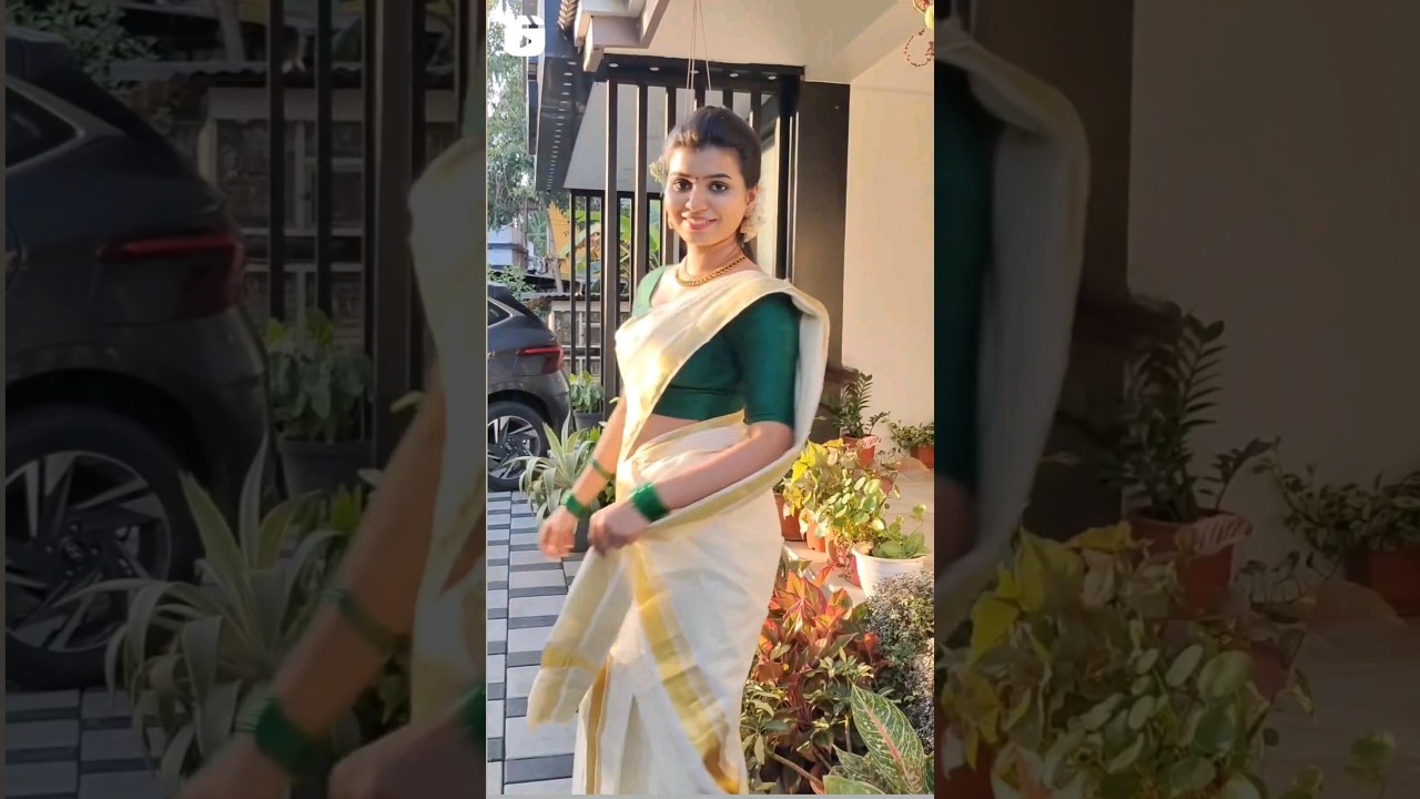 Parvathy Babu cute Onam special ♥️#parvathybabu