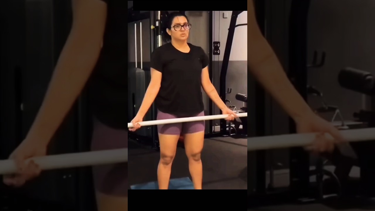 Parvathy Thiruvothu workout #trending #gym