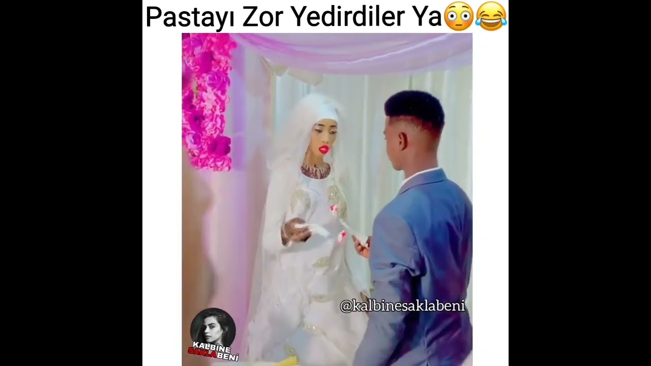 Pastayı Zor Yedirdiler😳#kalbinesaklabeni #shorts #shortvideo#ask#video #videos #humor #gelin #damat