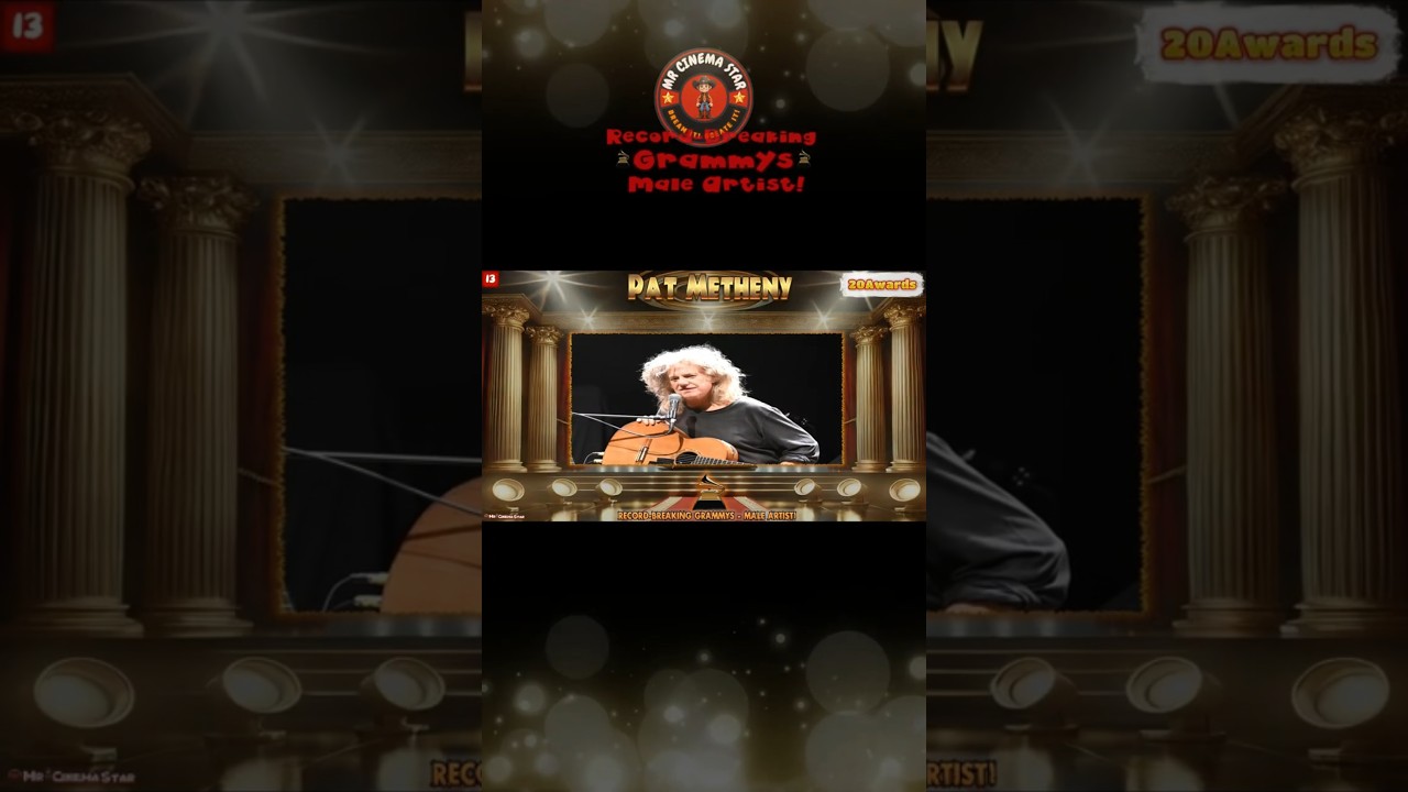 Pat Metheny: 17 Record-Breaking Grammys for Male Artists!