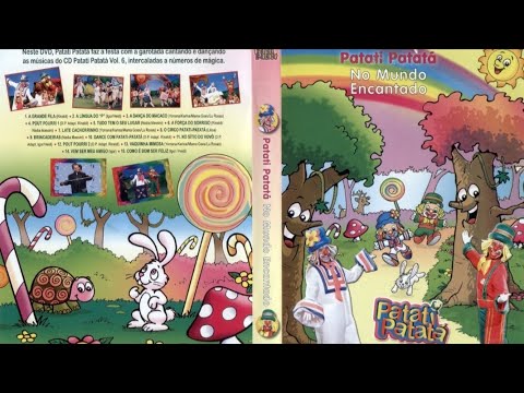 Patati Patatá No Mundo Encantado Volume 1(10 de Março de 2004)DVD Completo📀