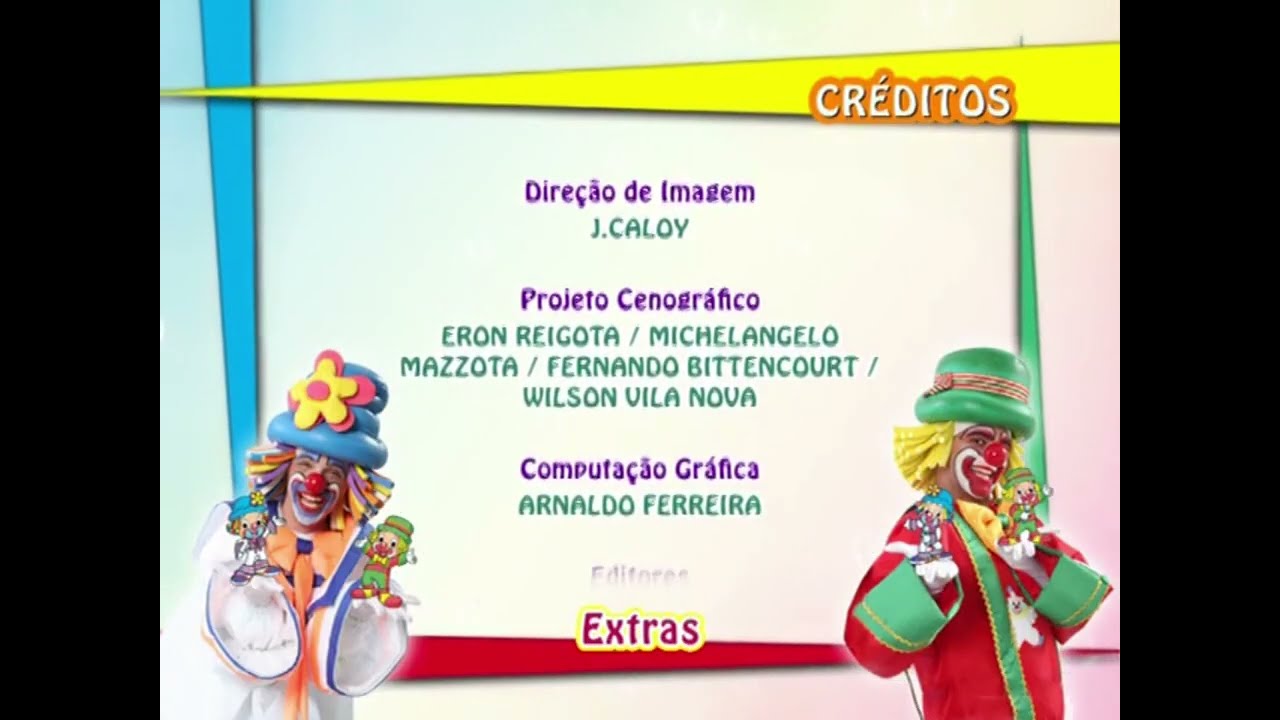 Patati Patatá-Os Grandes Sucessos de Patati Patatá Vol 3(10/03/2006)DVD Completo💿📀💿(Créditos Finais)