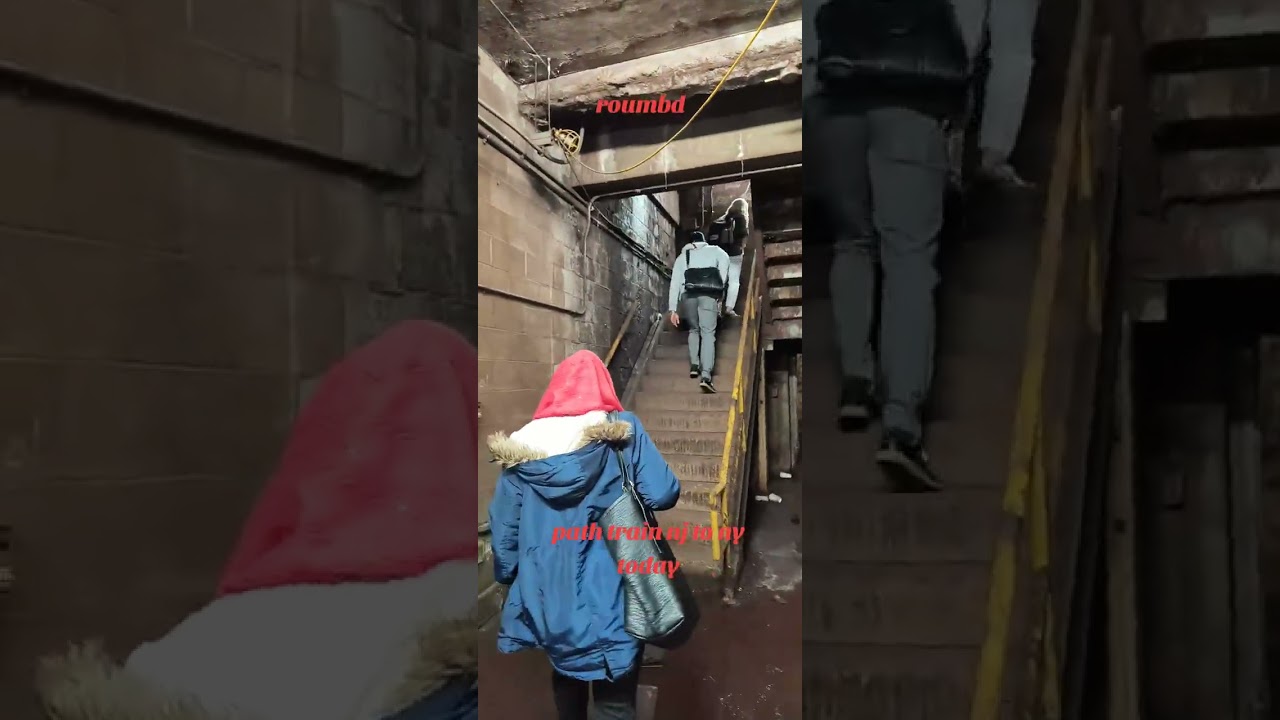 Path train between New Jersey and new York City USA travel #newyorkcity #newjersey #usa