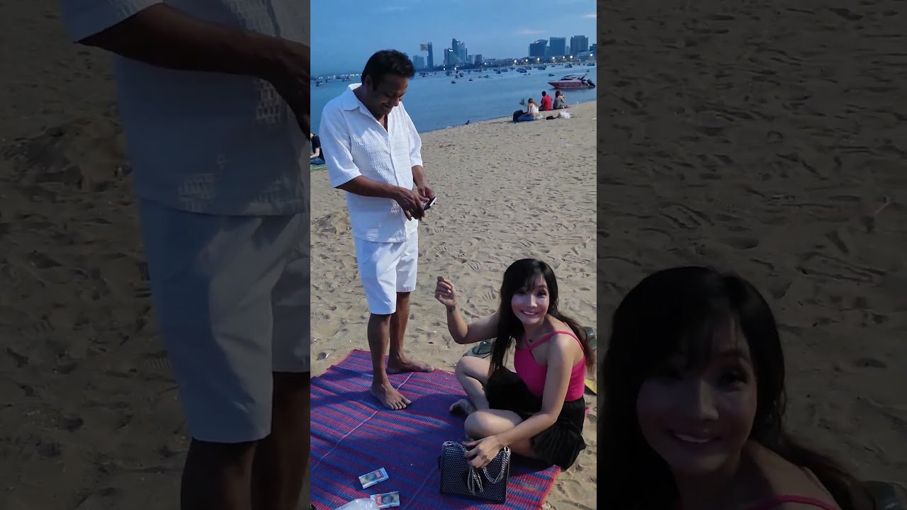 Pattaya Thailand Beach Road par deepak kalal #pattayatrip #shortvideo #short #shorts #deepakkalal