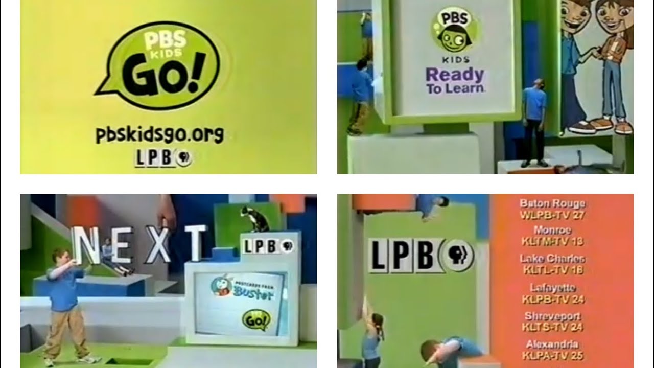 PBS Kids GO! Commercial Break (LPB) 2007